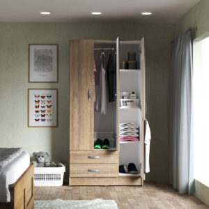 ARMARIO 180x91.5x45 AM20223 AMARETO D/B