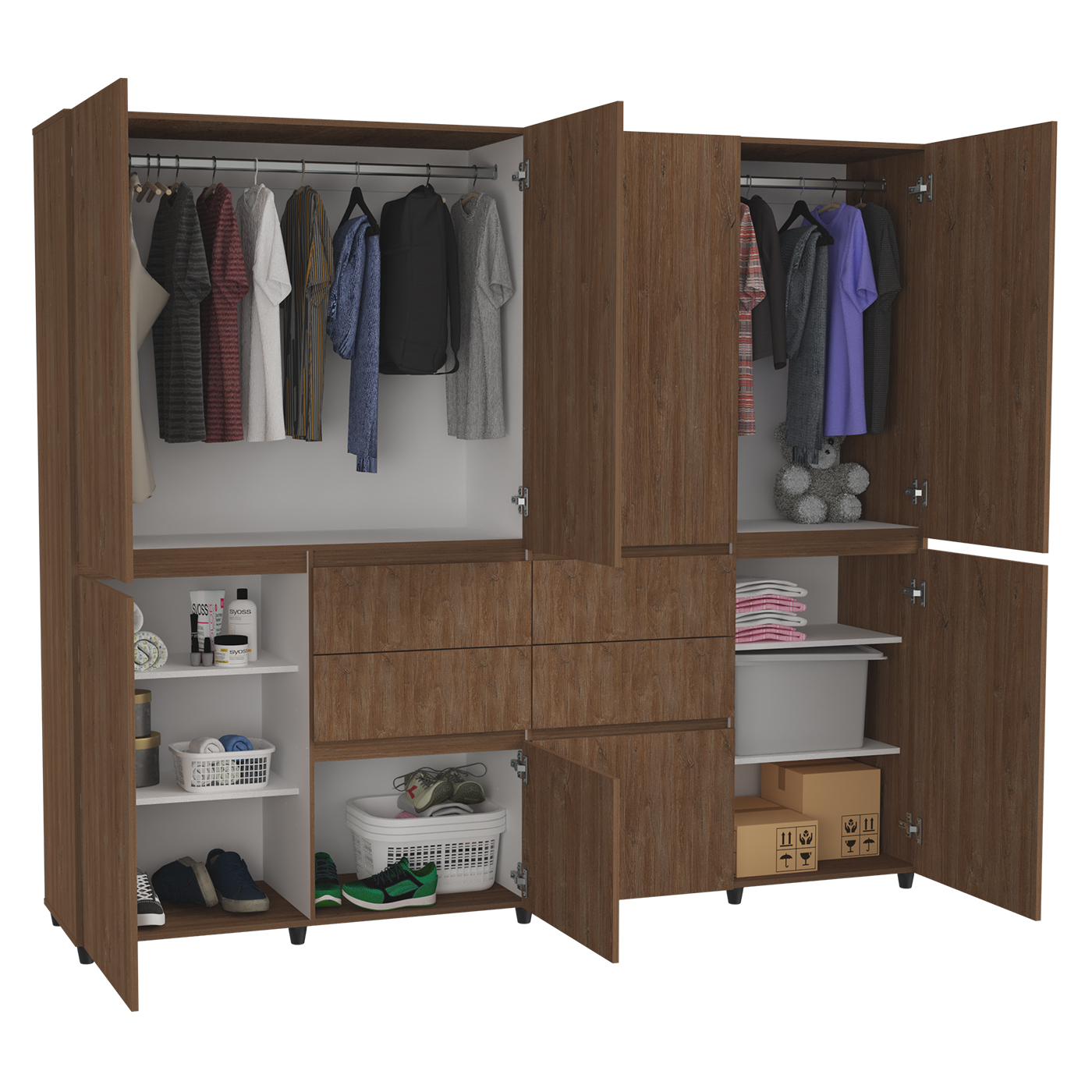 ARMARIO 200x230x50 AM25423 AMARETTO D/B - Image 5