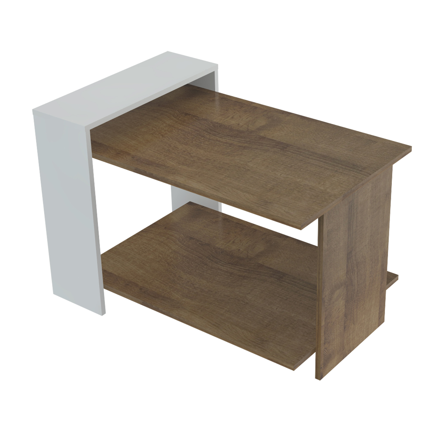 MESA CENTRO SALA 45x66x42.5 MCS15106 AMARETTO/BLA - Image 2