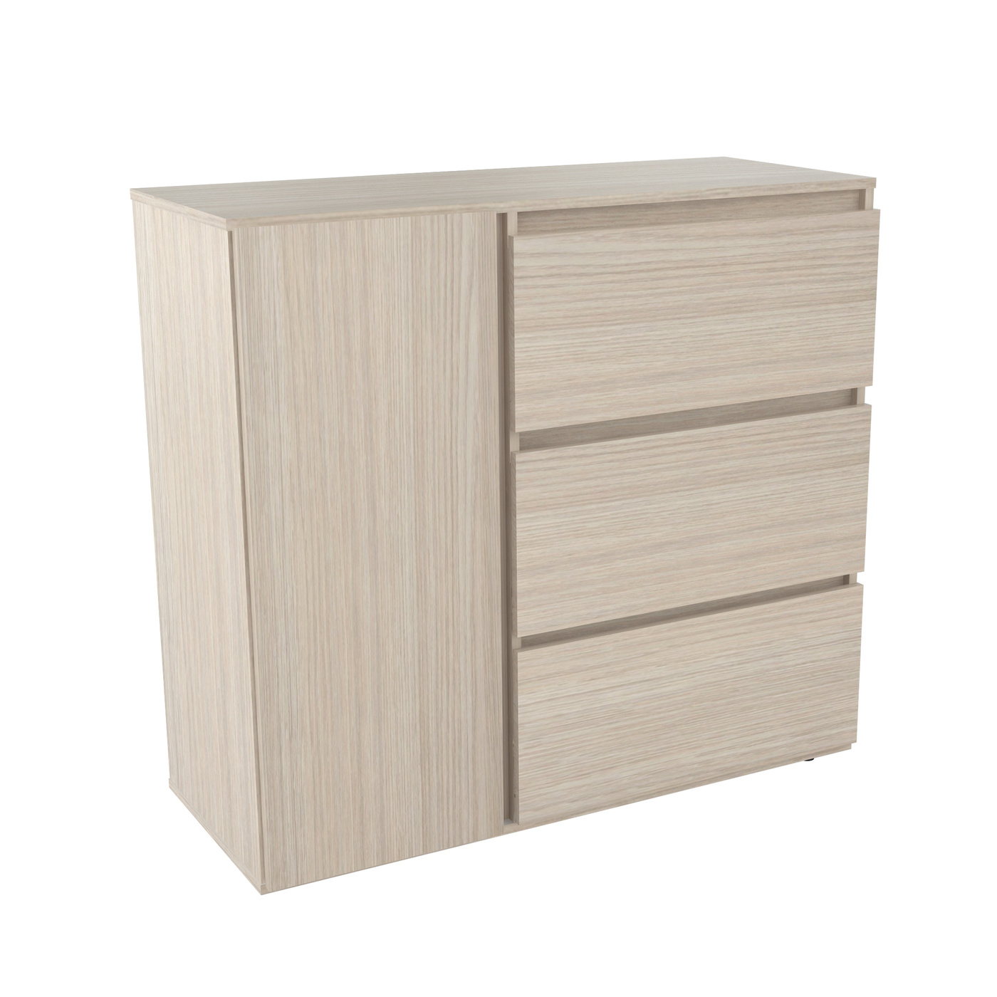 COMODA 91x100x40 COM6628 ARENA DB/BLANCO - Image 3