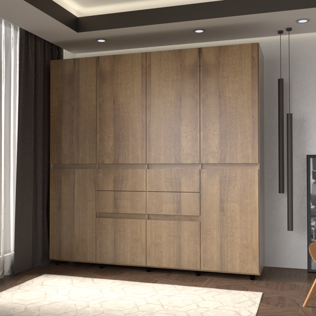 ARMARIO 200x200x51.5 AM30923 AMARETTO D/B