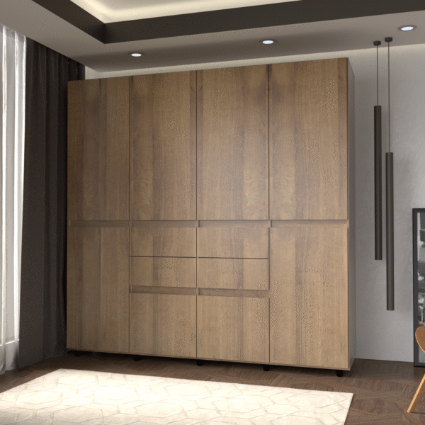 ARMARIO 200x200x51.5 AM30923 AMARETTO D/B