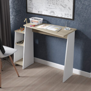 ESCRITORIO 75x100x40 ES20803 ARENA DB/BLANCO