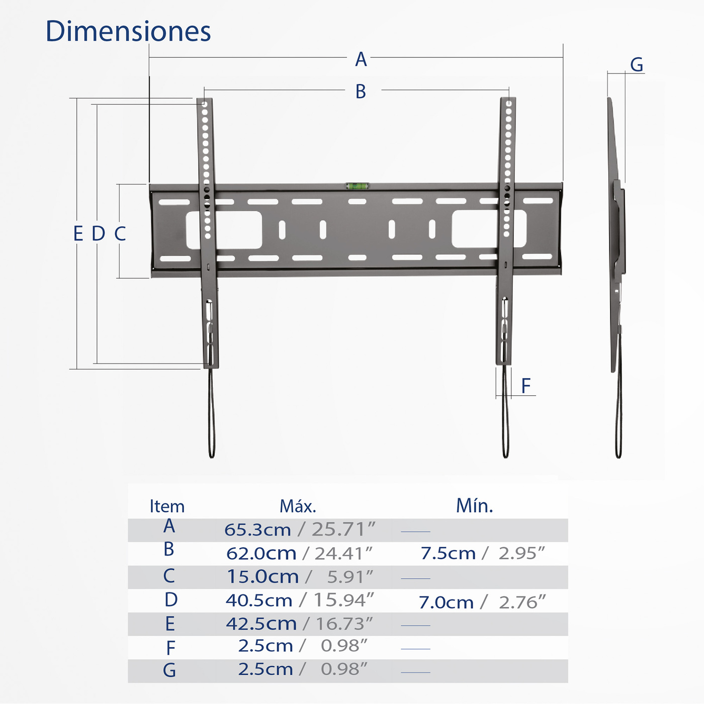 SOPORTE DE TV FIJO 37' a 70' - Image 2