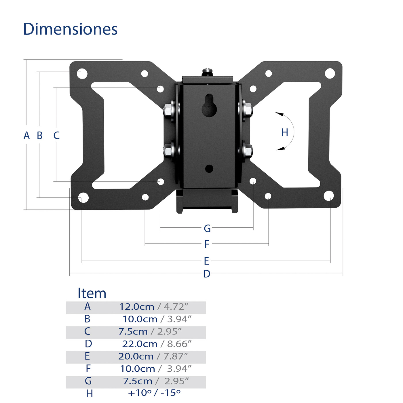 SOPORTE DE TV FIJO 13' a 32' - Image 3