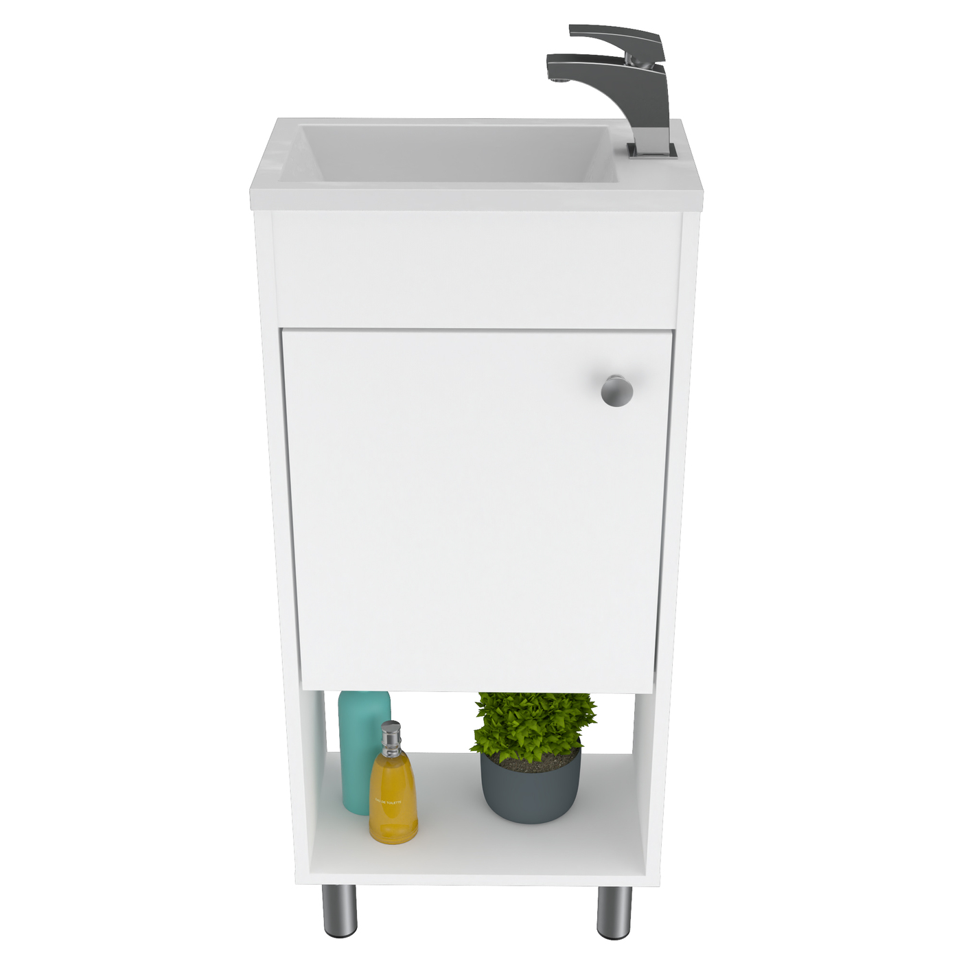 GABINETE BAÑO GB8926 RH BLANCO CON LAVAMANOS - Image 3