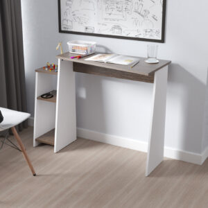 ESCRITORIO 75x100x40 ES20803 BLANCO/COÑAC