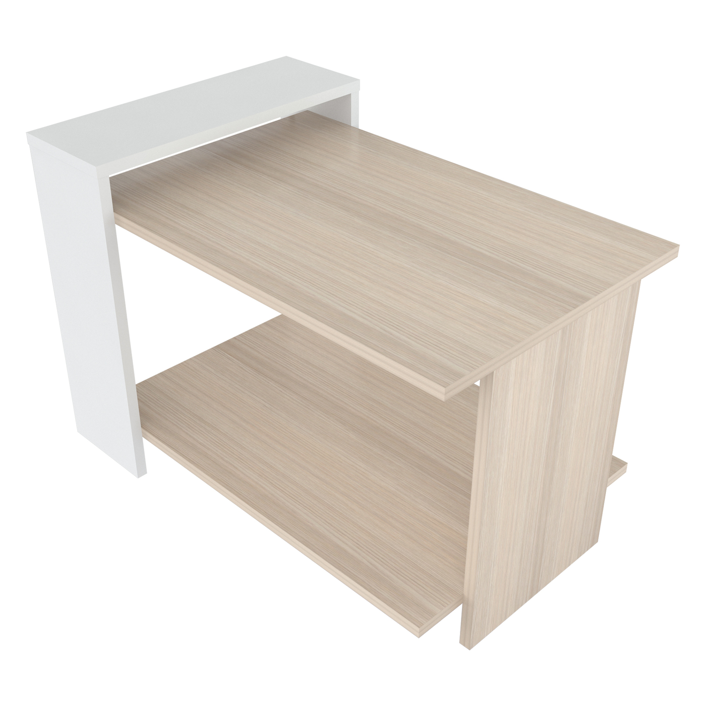 MESA CENTRO SALA 45x66x42.5 MCS15106 ARENA/BLANCO - Image 4