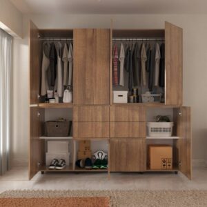 ARMARIO 200x200x47 AM19423 AMARETO D/B