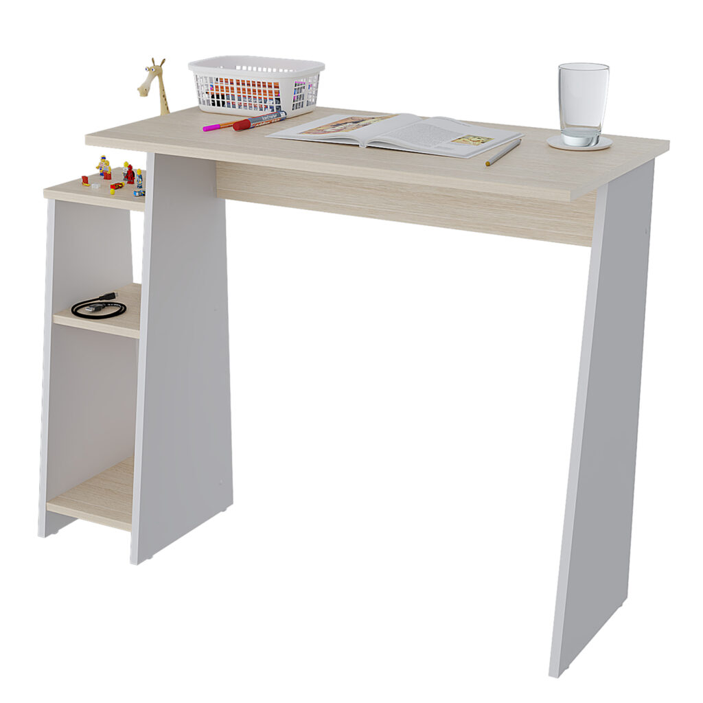 ESCRITORIO 75x100x40 ES20803 ARENA DB/BLANCO