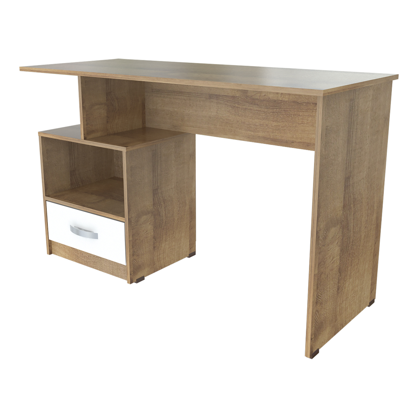 ESCRITORIO 75x120x50 ES4603 AMARETTO/BLANCO - Image 4