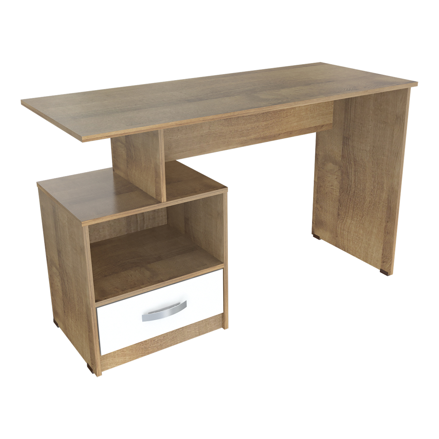 ESCRITORIO 75x120x50 ES4603 AMARETTO/BLANCO - Image 5