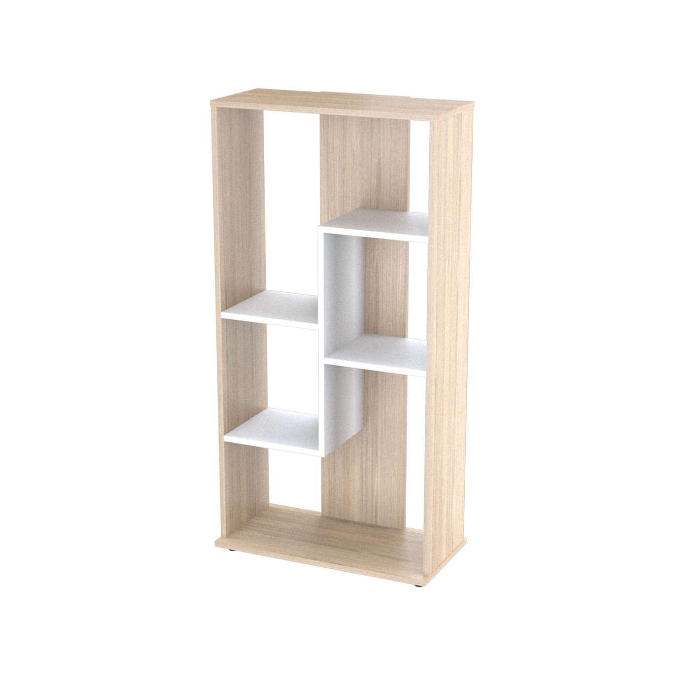 BIBLIOTECA 120x60x30 BE16704 ARENA/BLANCO - Image 3