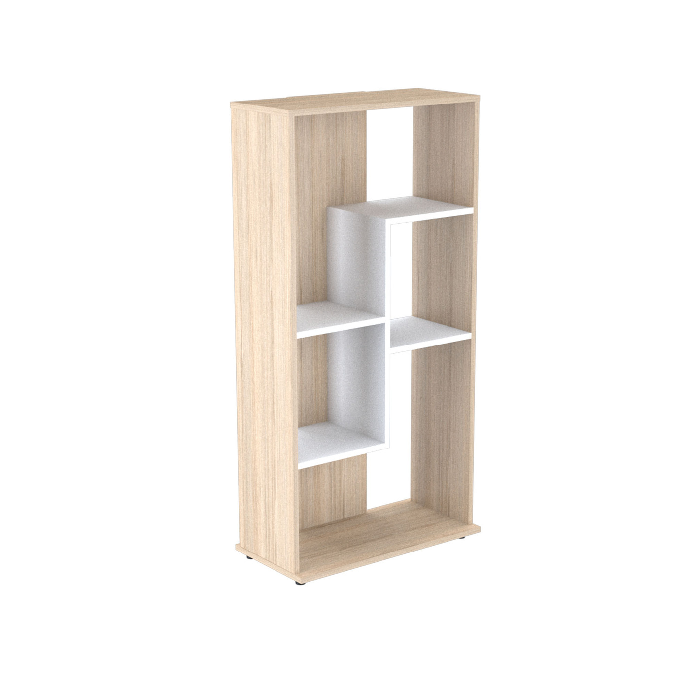 BIBLIOTECA 120x60x30 BE16704 ARENA/BLANCO - Image 2