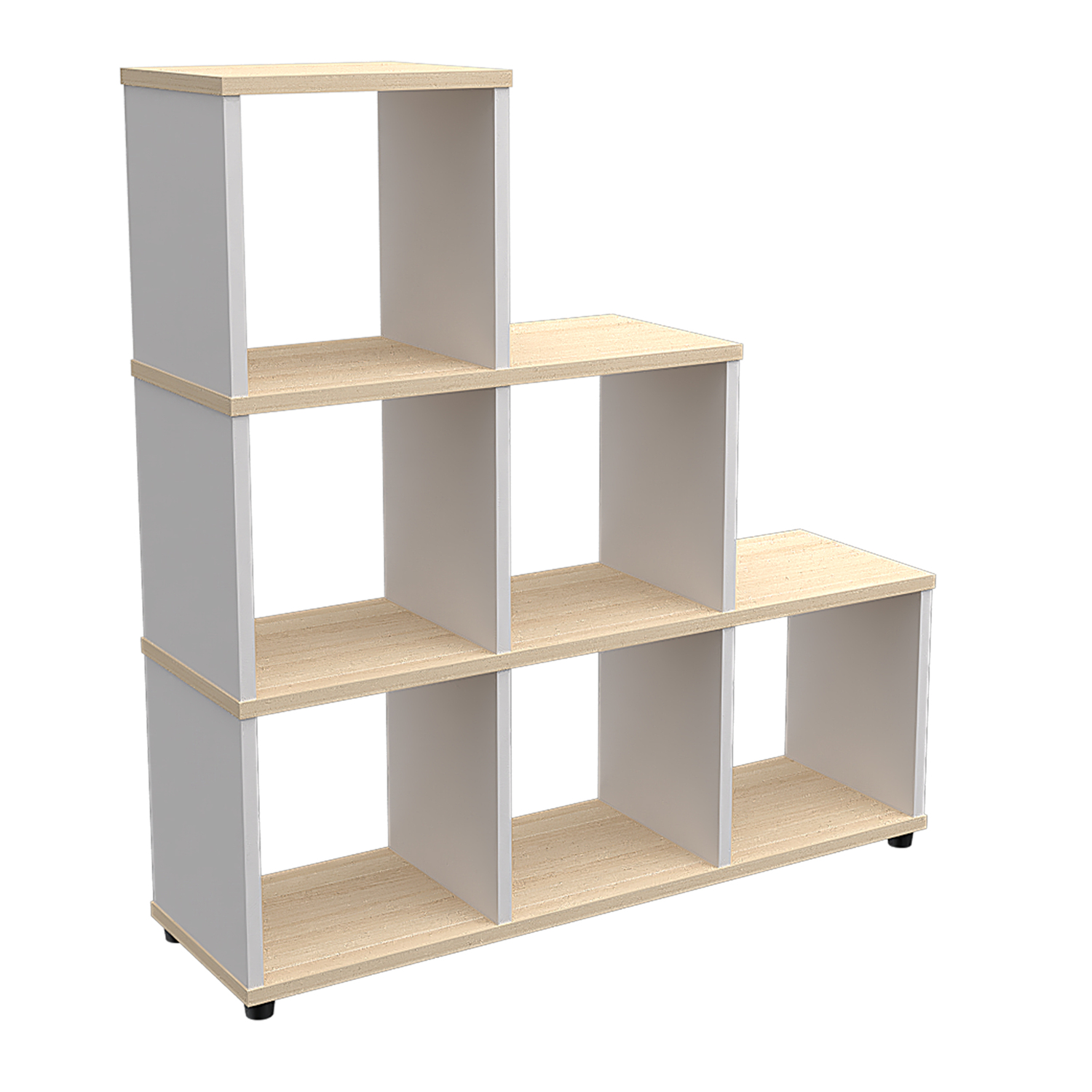 BIBLIOTECA 84,5x80x23 BE12304 ARENA/BLANCO - Image 5