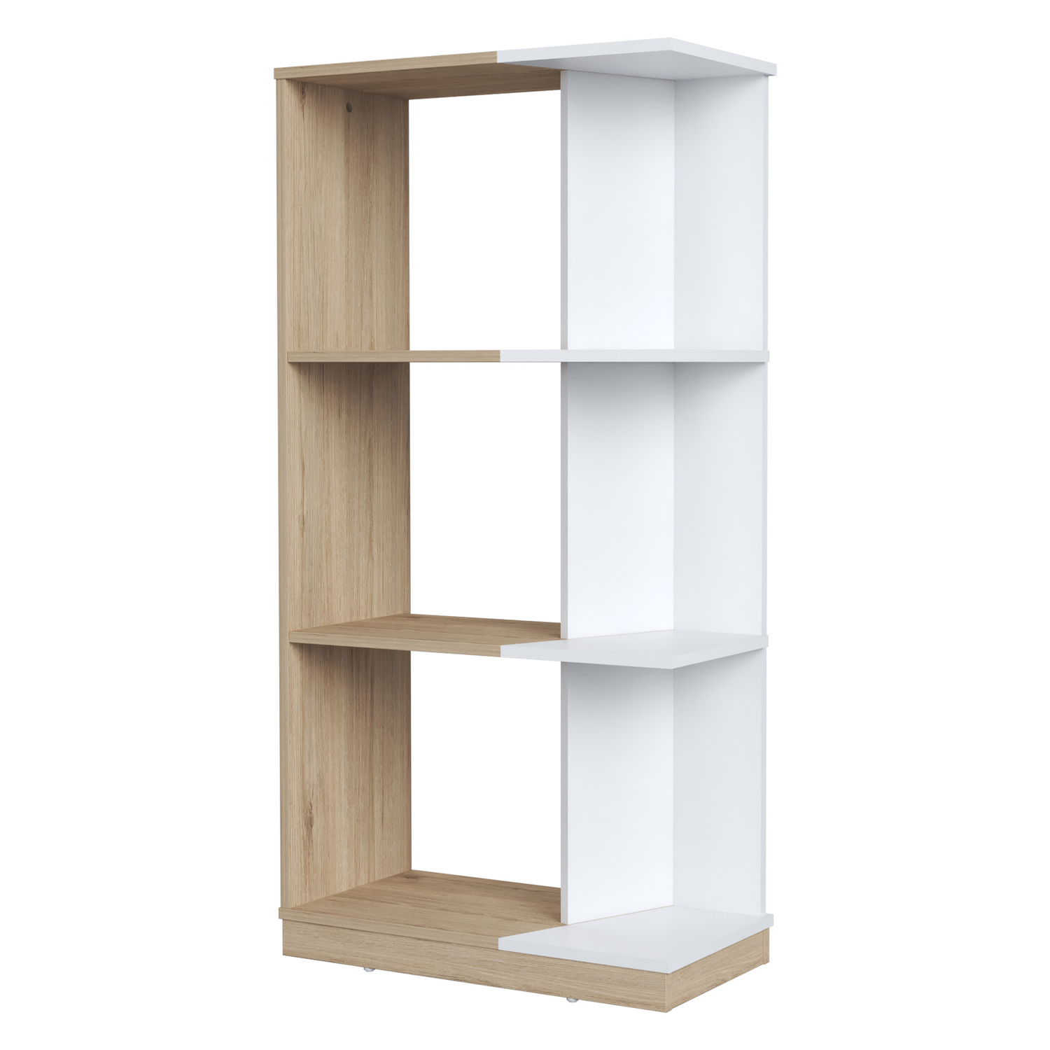 BIBLIOTECA 120x60x30 BE17604 ARENA/BLANCO - Image 5