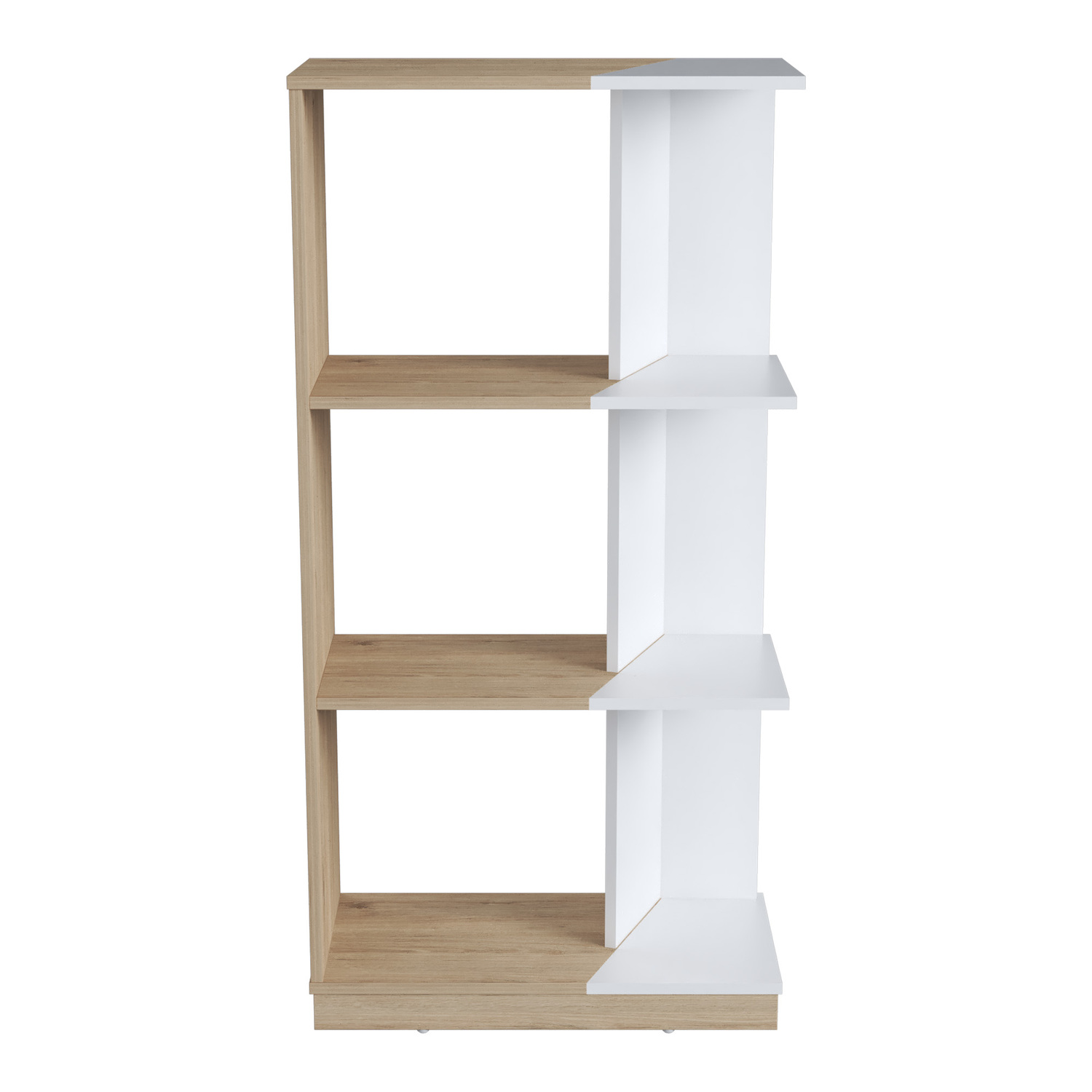 BIBLIOTECA 120x60x30 BE17604 ARENA/BLANCO - Image 4