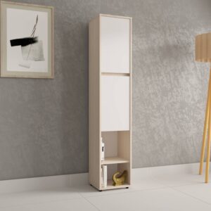 BIBLIOTECA 166x33.4x30 B2P17405 ARENA/BLANCO
