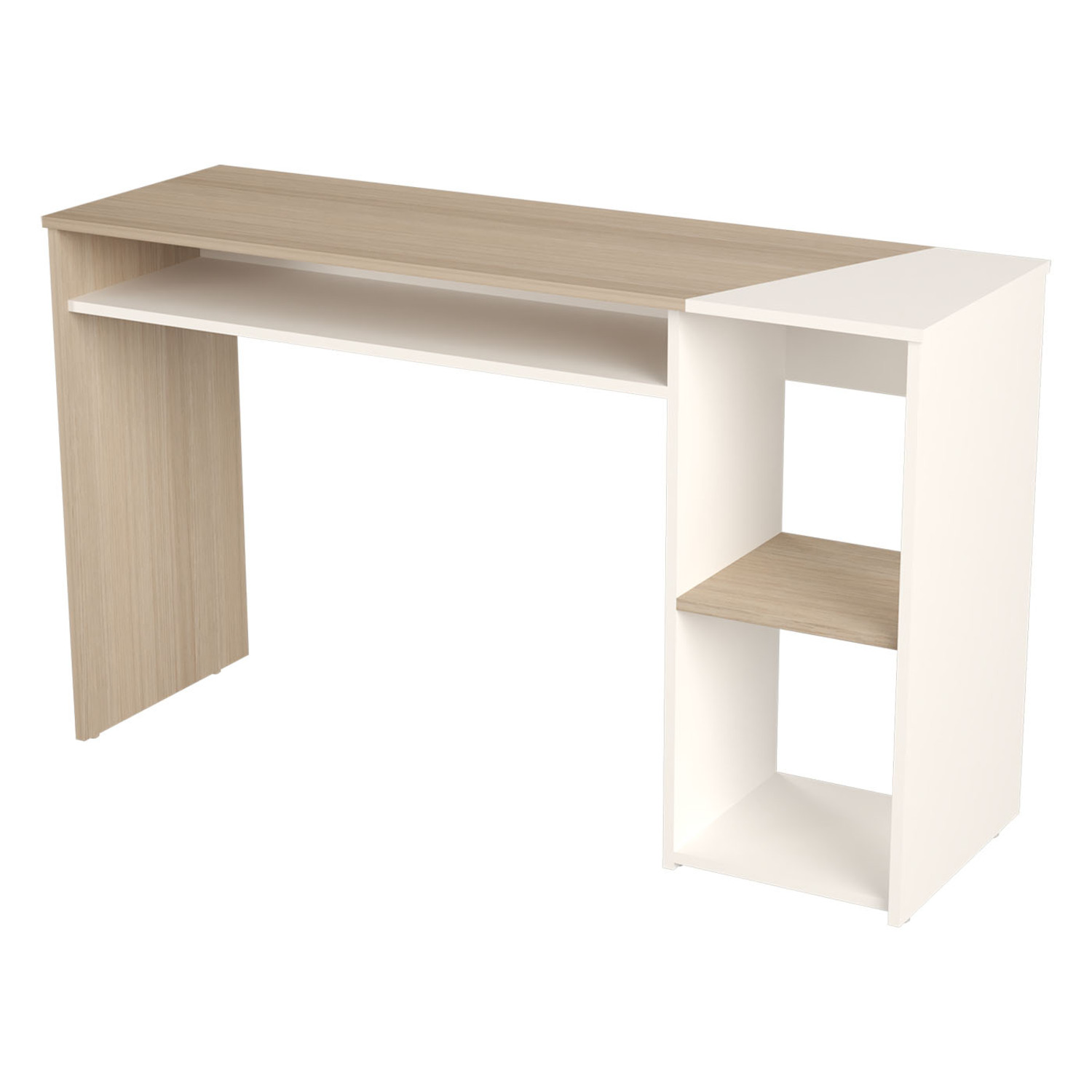 ESCRITORIO 75X120X40 ES24403 ARENA/BLANCO - Image 4