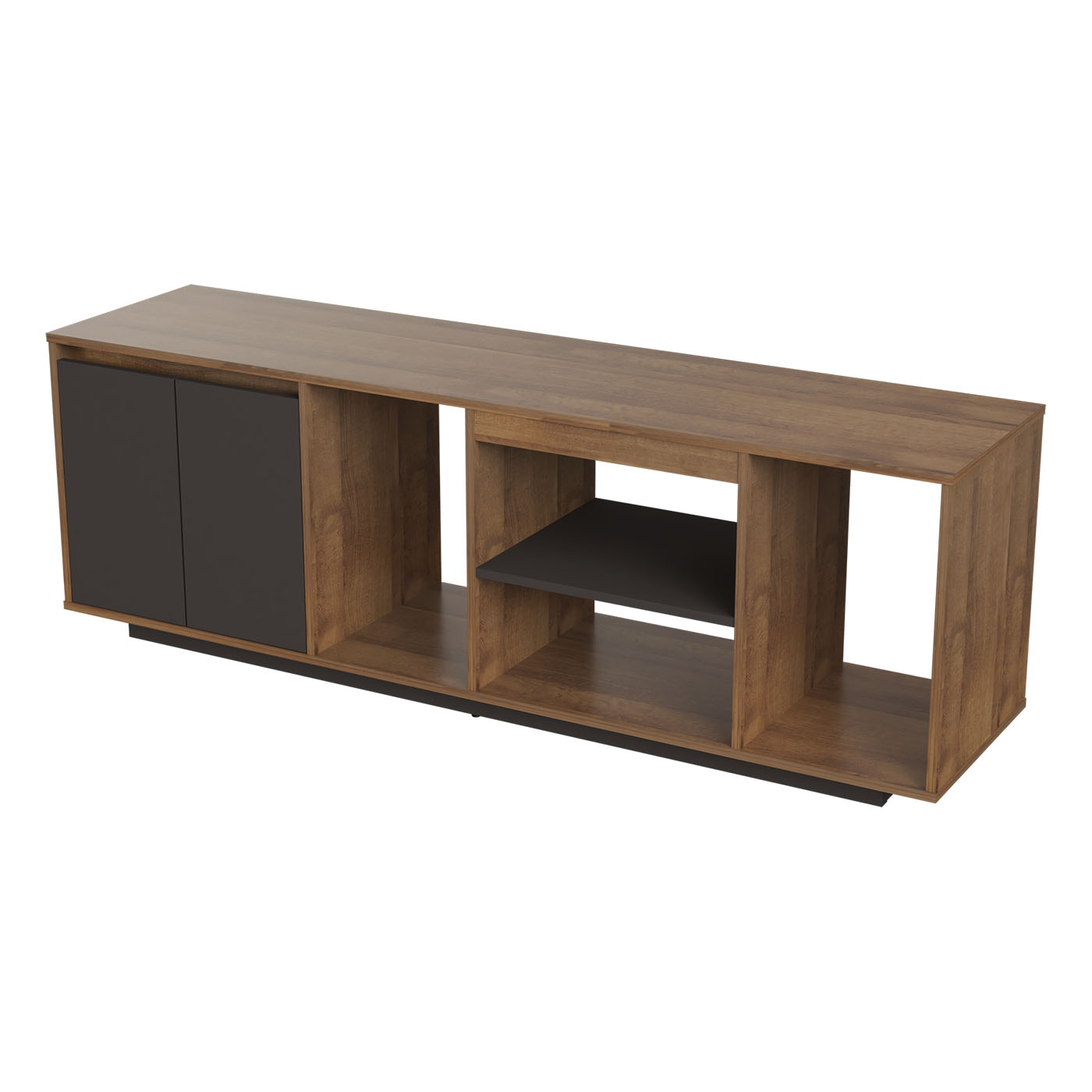 MESA TV/VIDEO 54.5x160x40 MTV26019 AMARETTO/PLOMO HASTA 60'' - Image 3