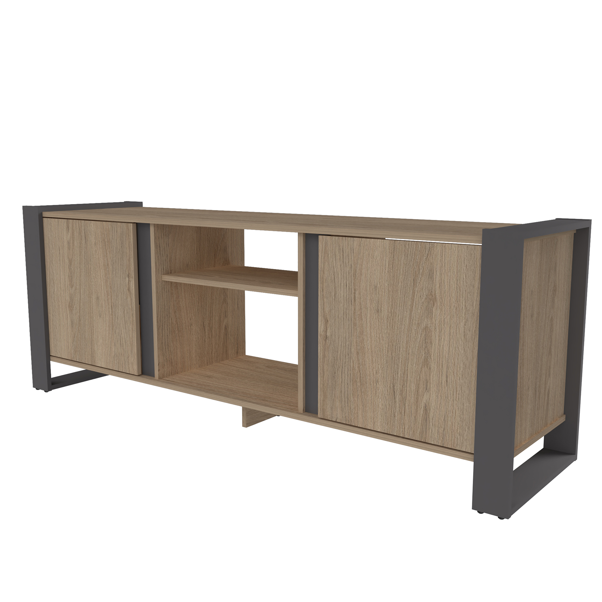 MESA TV/VIDEO 60x160x43 MTV26219 ARENA/PLOMO HASTA 65'' - Image 4