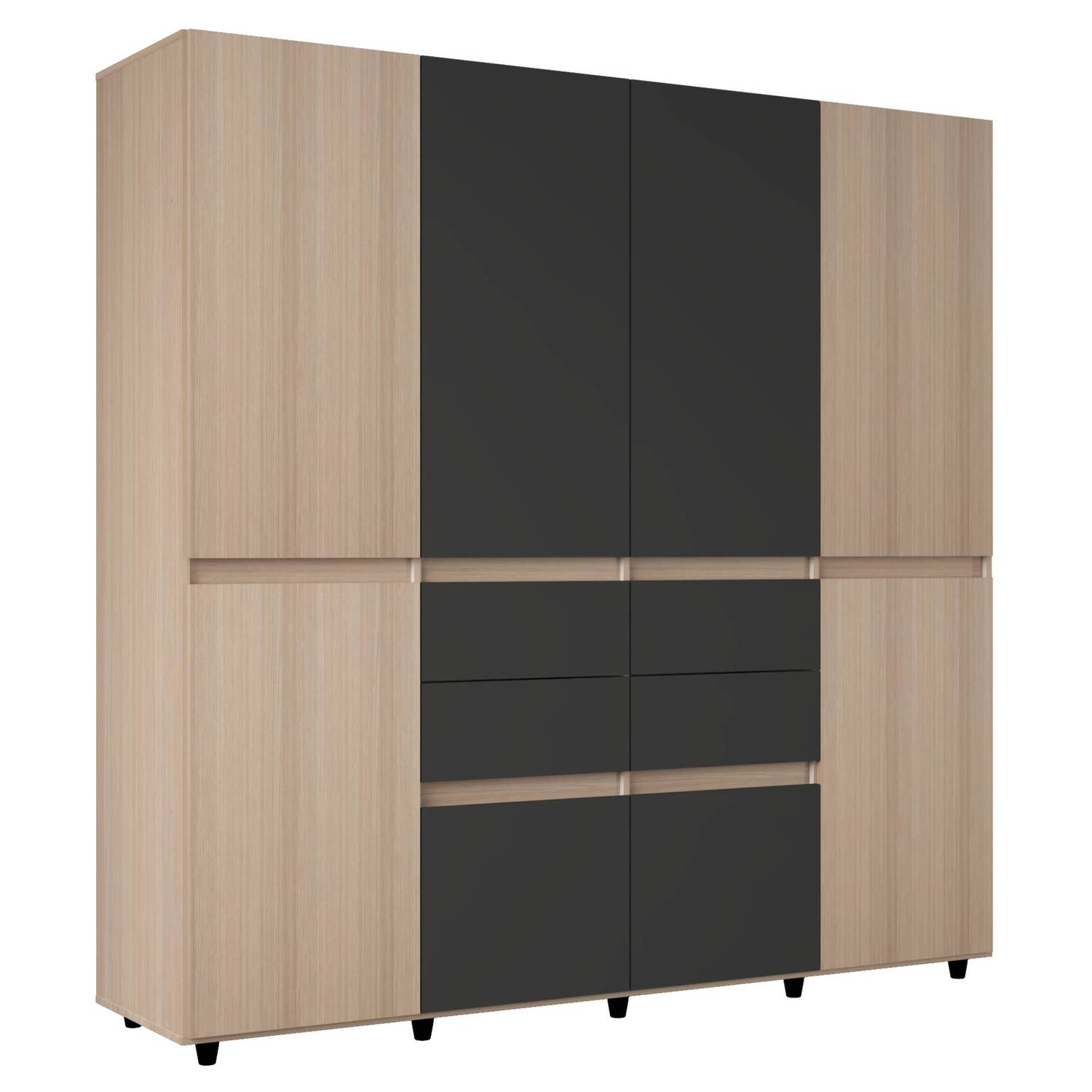 ARMARIO 200x200x51.5 AM30923 ARENA/PLOMO - Image 4