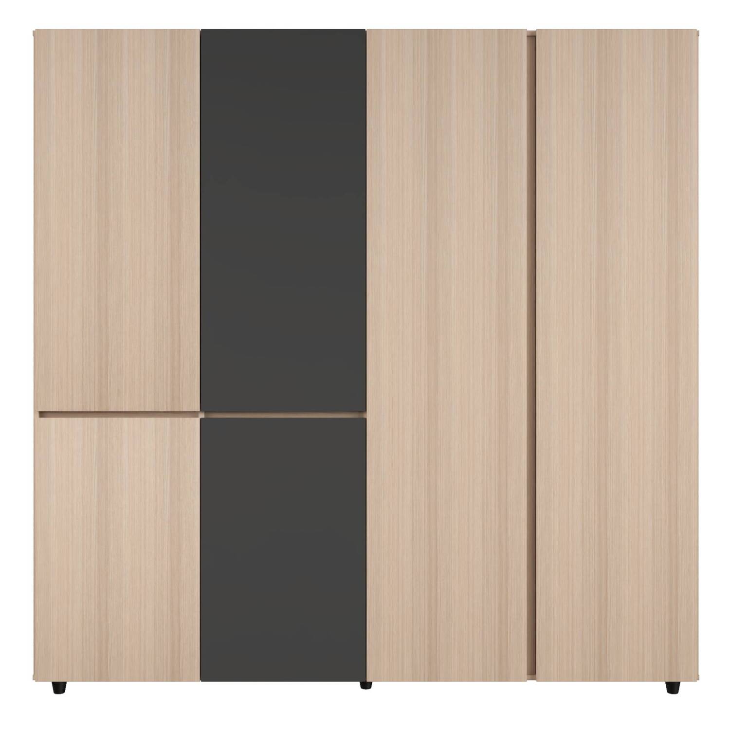 ARMARIO 200x200x50 AM39523 ARENA/PLOMO - Image 4